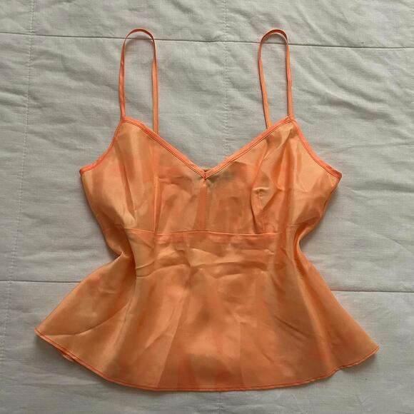 Orange Nanette Lapore cami top size 2 - Picture 1 of 8